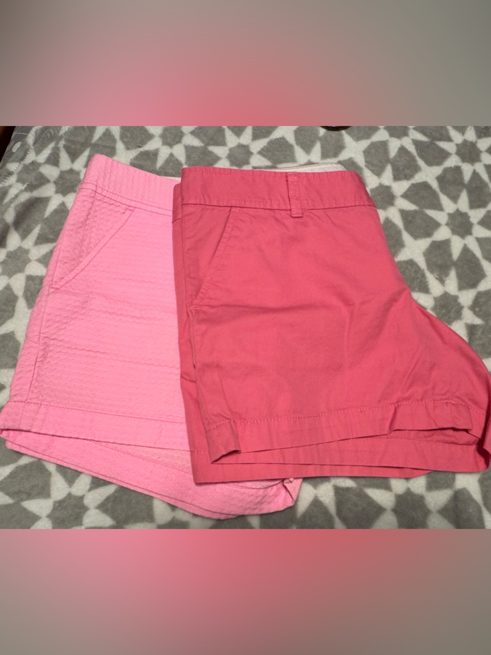 Lilly Pulitzer pink shorts 2 pair size 8